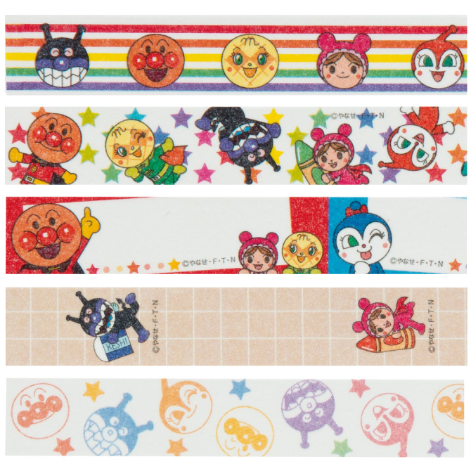 マスキングテープ 15mm幅｜グッズ＆サービス｜仙台アンパンマン