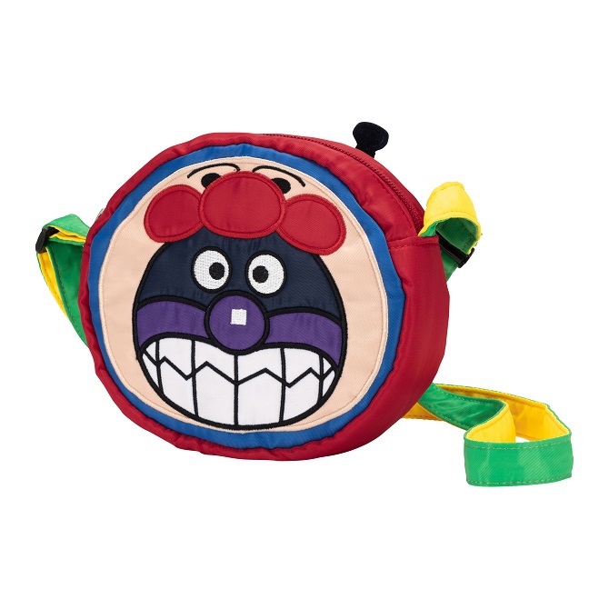 2個セット アンパンマンミュージアム限定 きぐるみフェイスポーチ