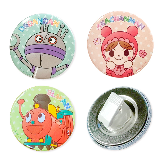アンパンマンミュージアム限定　缶バッチセット11点セット 缶クリップ｜グッズ＆サービス｜横浜アンパンマンこどもミュージアム